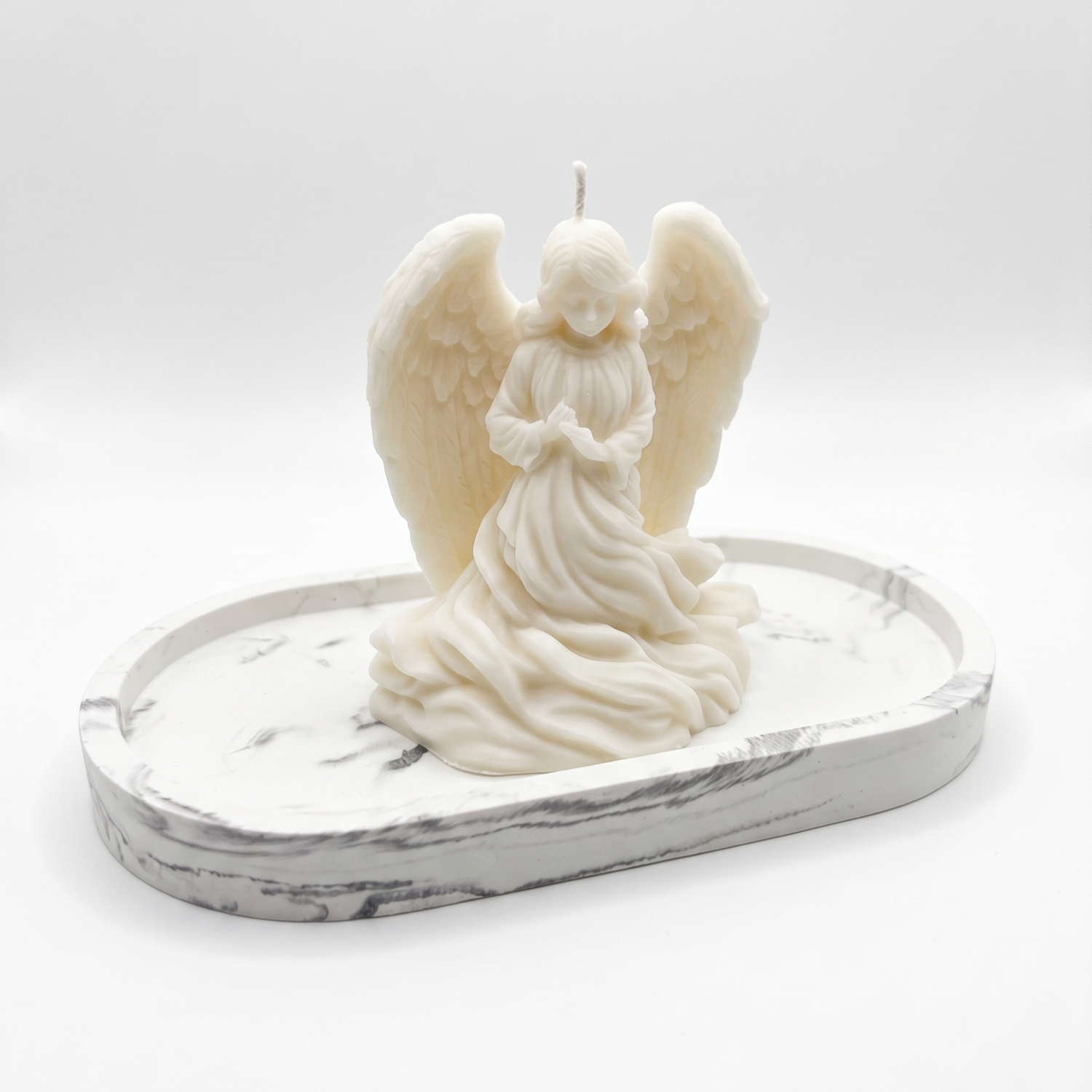 Design dienblad Classic - Wit / Zilver